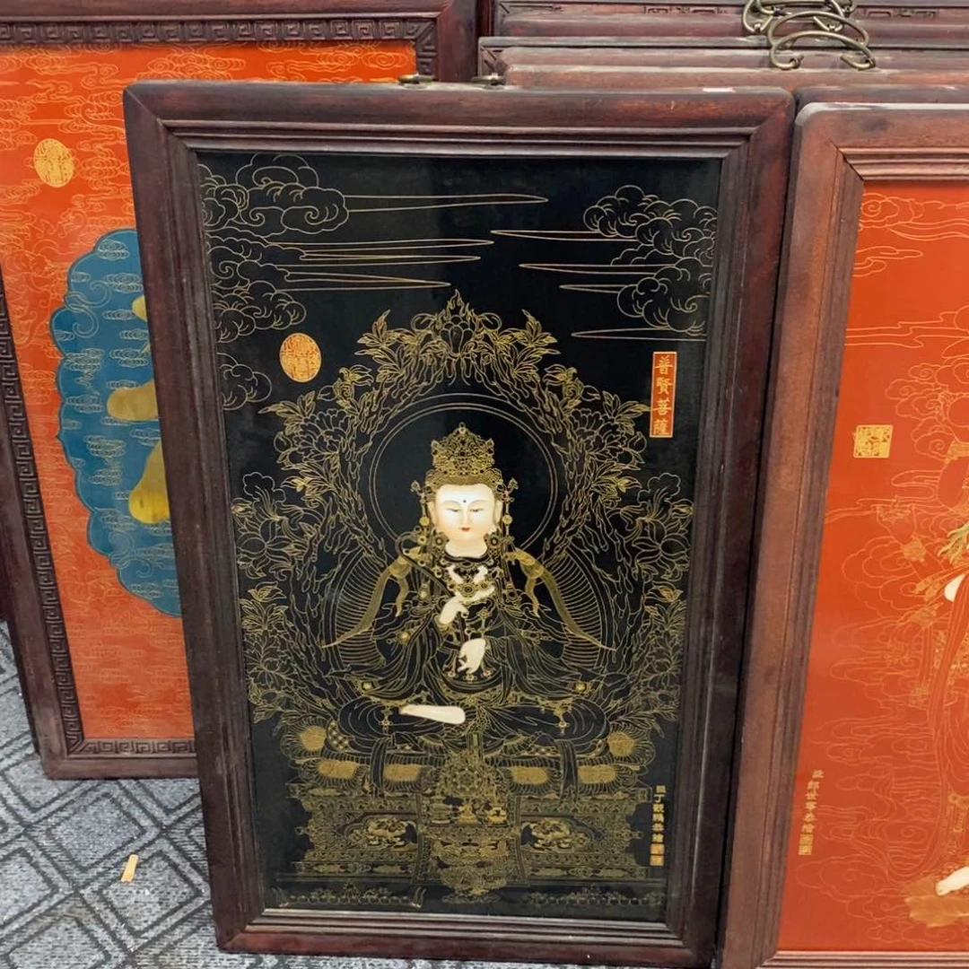 瓷片高*龙景德镇瓷板画柴窑烧制
