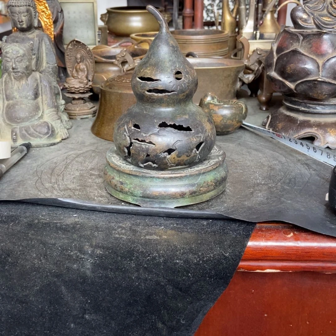 铜器工艺品摆件香炉摆件