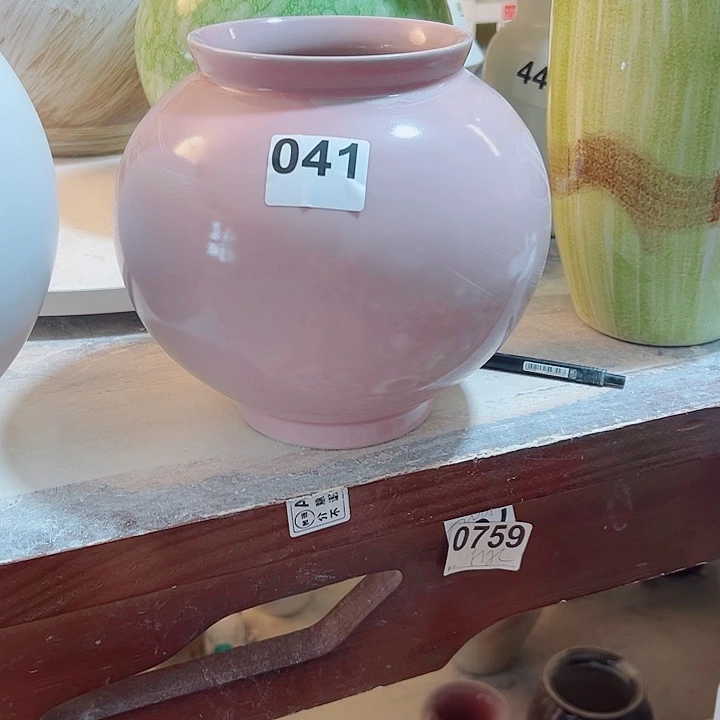 陶瓷精品口10，高19，041，摆件