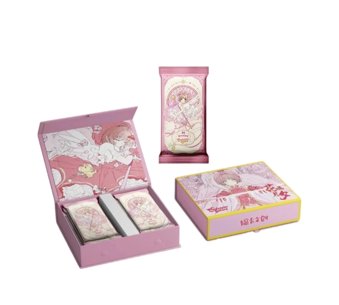 【拆盒趣玩福福】锦卡文创 魔卡少女樱·花晨月夕收藏卡牌盲盒
