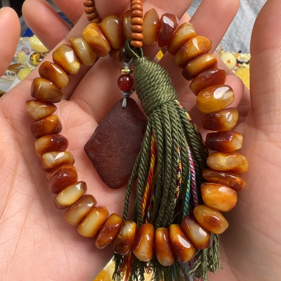 蜜蜡未镶嵌裸石蜜蜡