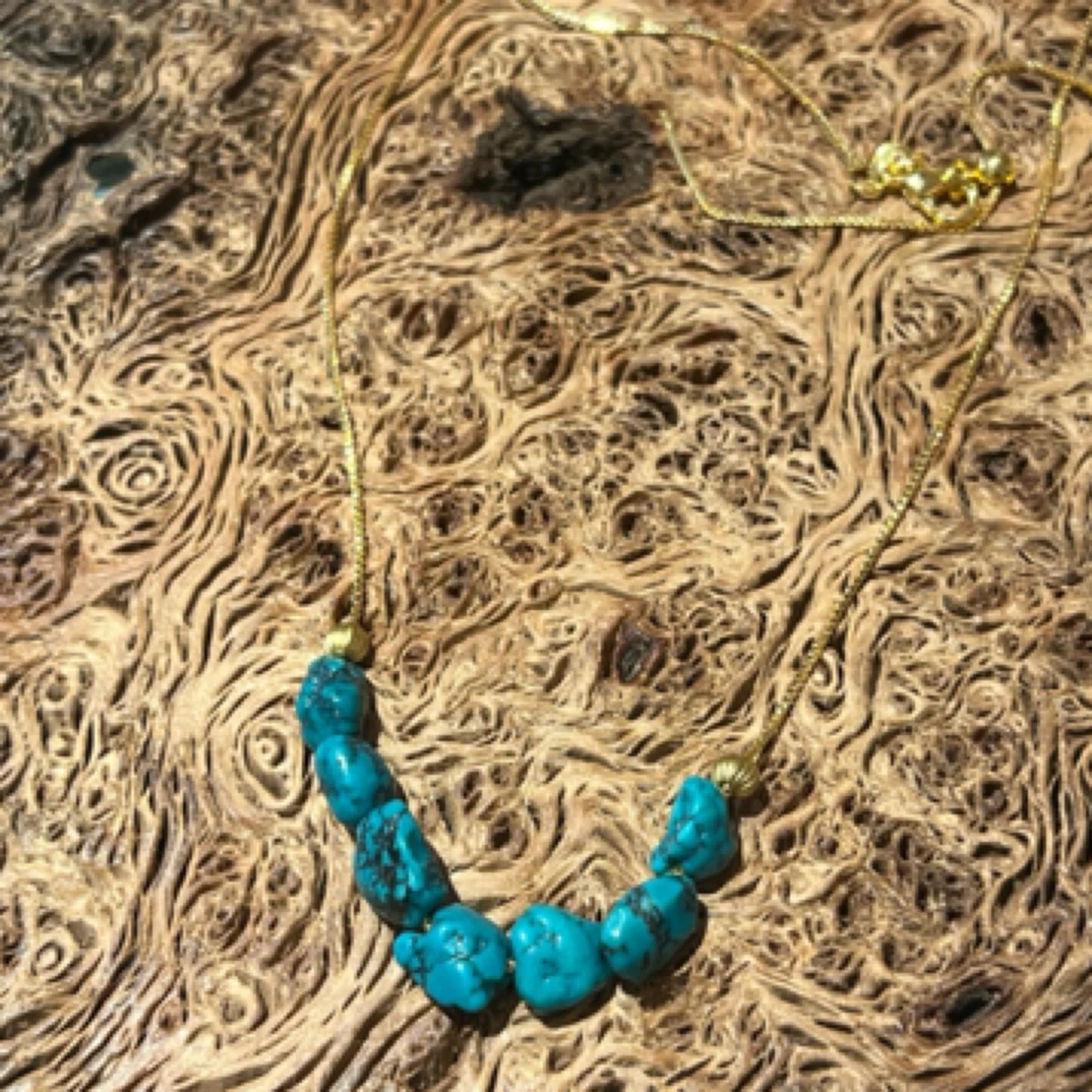 非金属珐琅项链 时尚款绿色项链