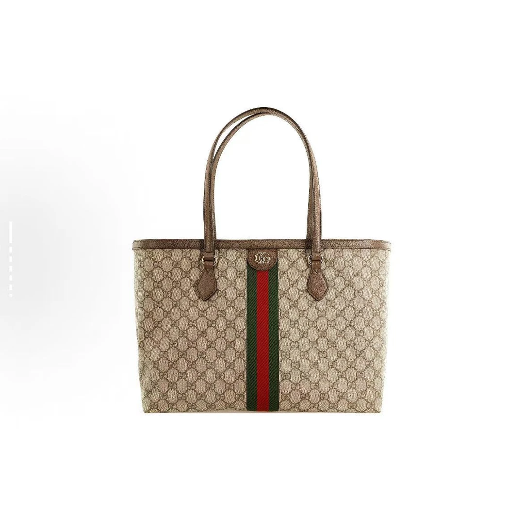 99新 GUCCI/古驰 托特包 老花 经典款