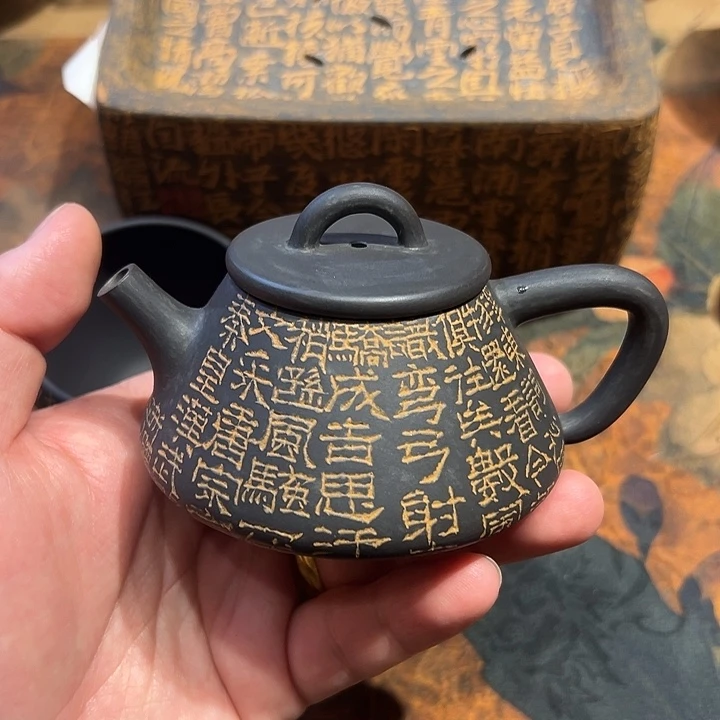 壶建水紫陶全手工
