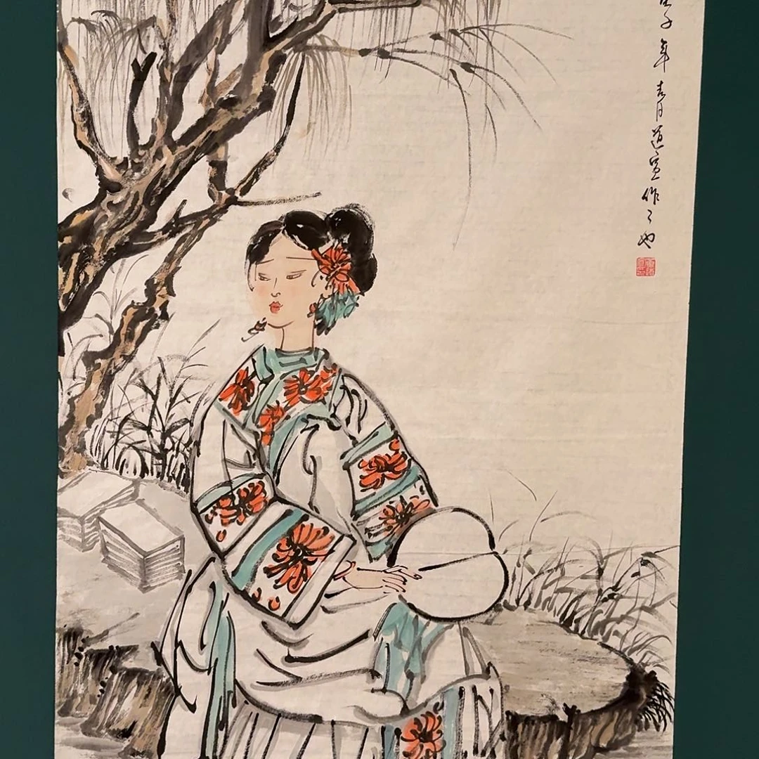 国画董老师的作品
