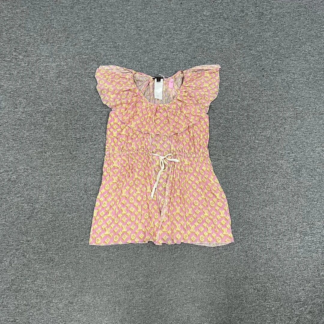 99新 AMIPARIS lv 满印 老花 连衣裙
