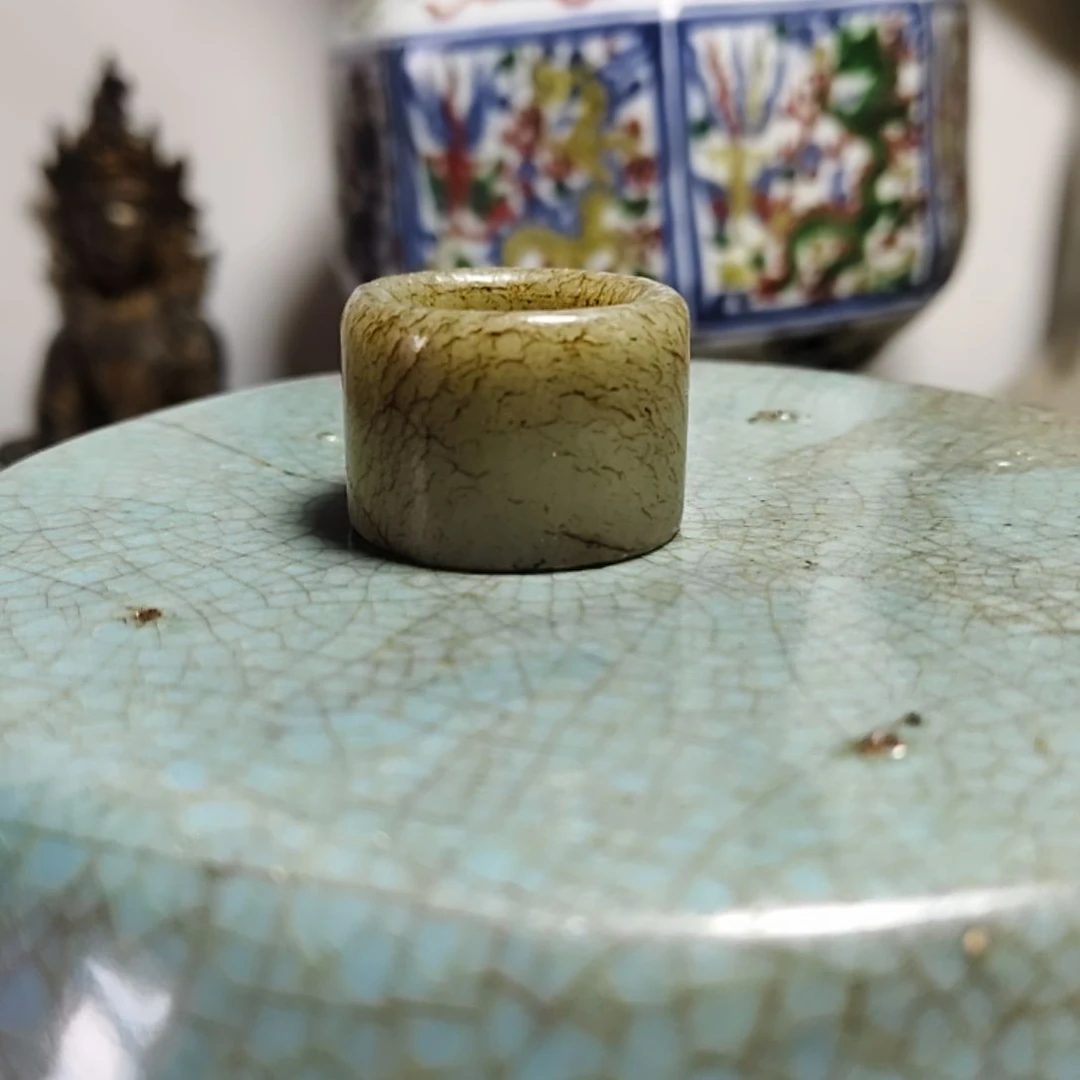 和加田的，扳指一个