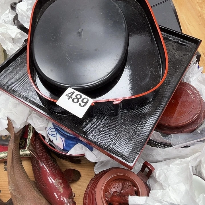 瓷片呀工艺品摆件瓷器摆件正能量