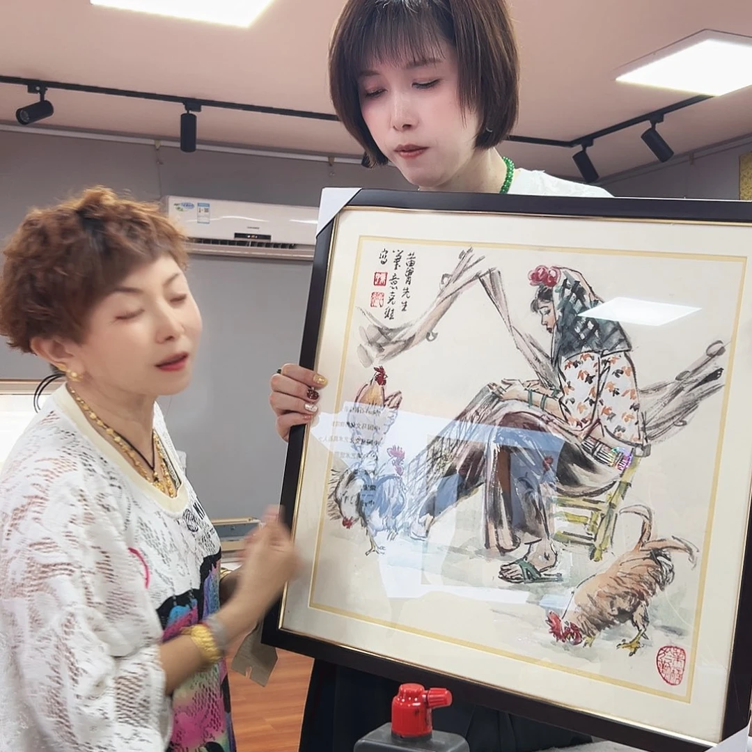 国画孙克维老师福利作品