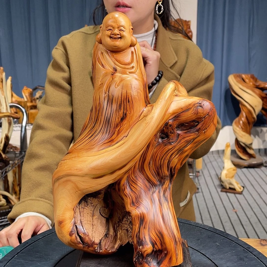 柏木（崖柏）随型艺术根雕