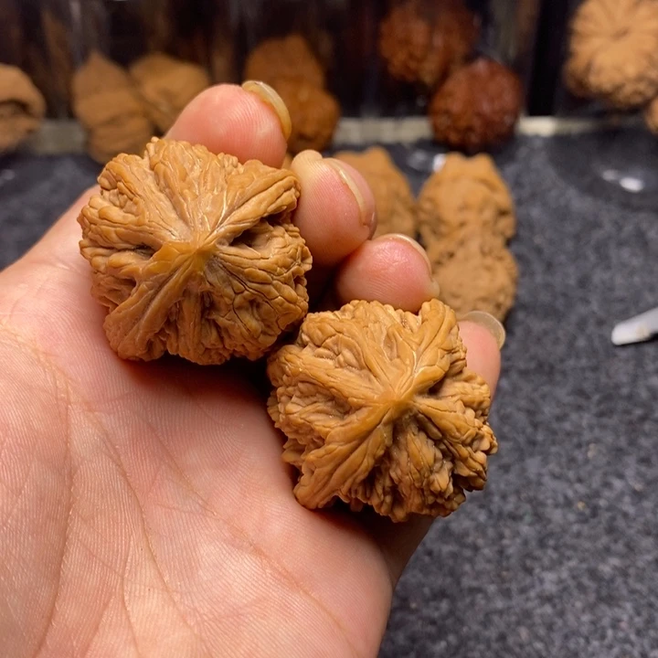 吊坠文玩核桃40蓟县虎头王