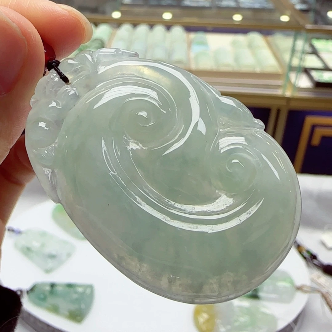 未镶嵌挂件翡翠如意