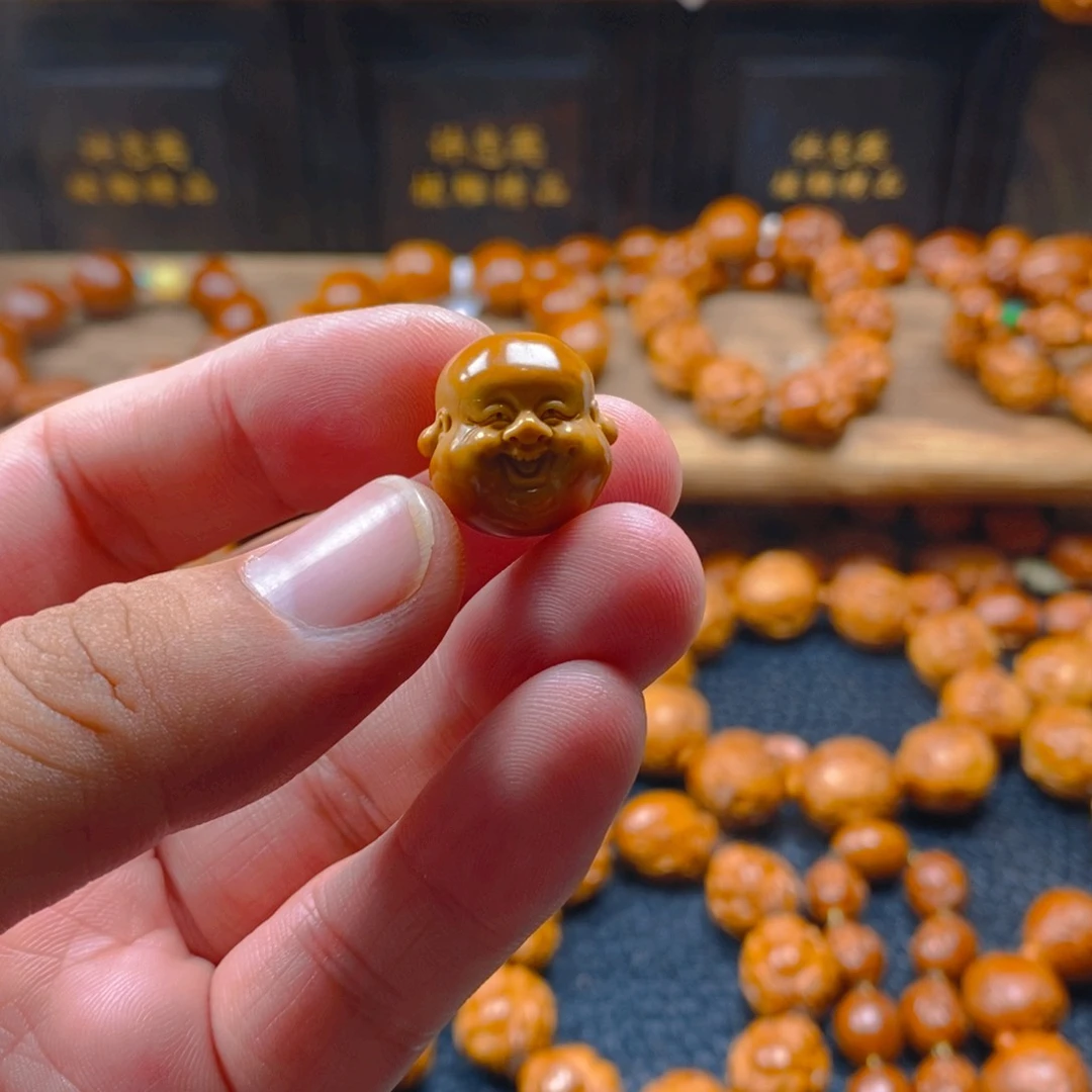 手串/手链橄榄核一青老师1.75×1.75笑佛开心
