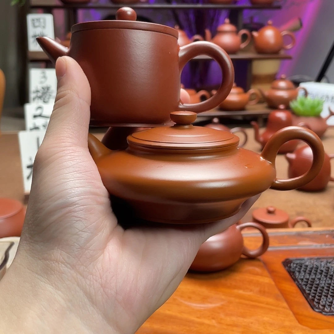紫砂茶壶Y***?精工手拉