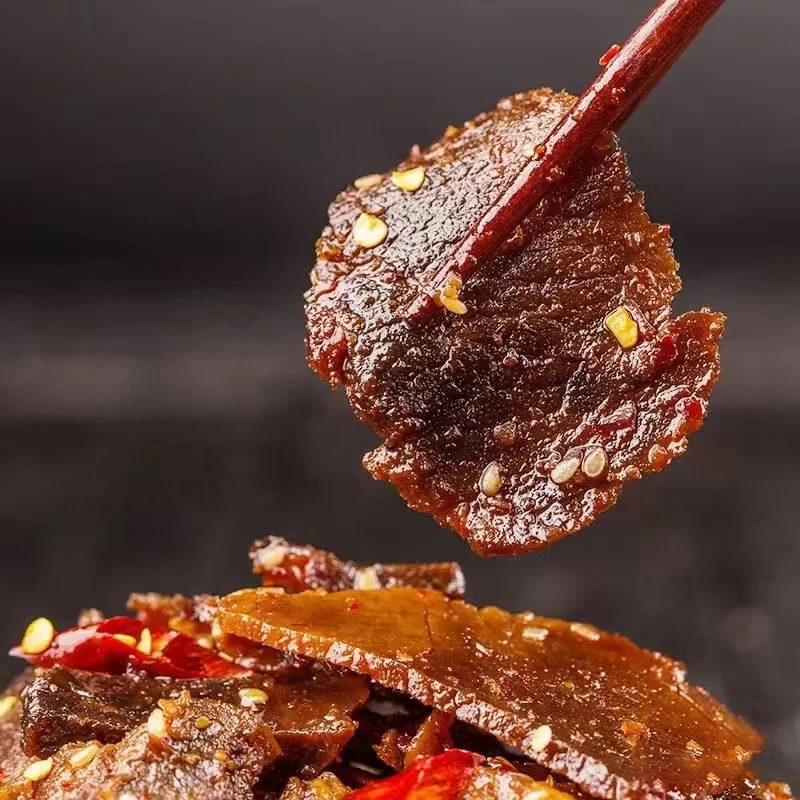 【贵州高山麻辣牛肉】贵州新鲜小黄牛肉不加糖特产零食特色下酒菜