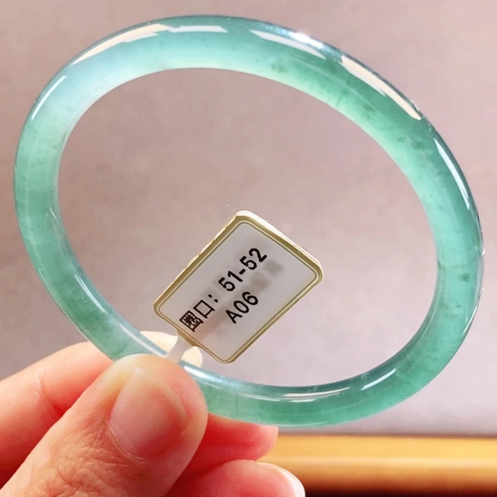 翡翠未镶嵌手镯天然翡翠手镯35
