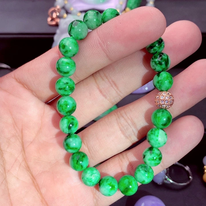翡翠未镶嵌手串手串