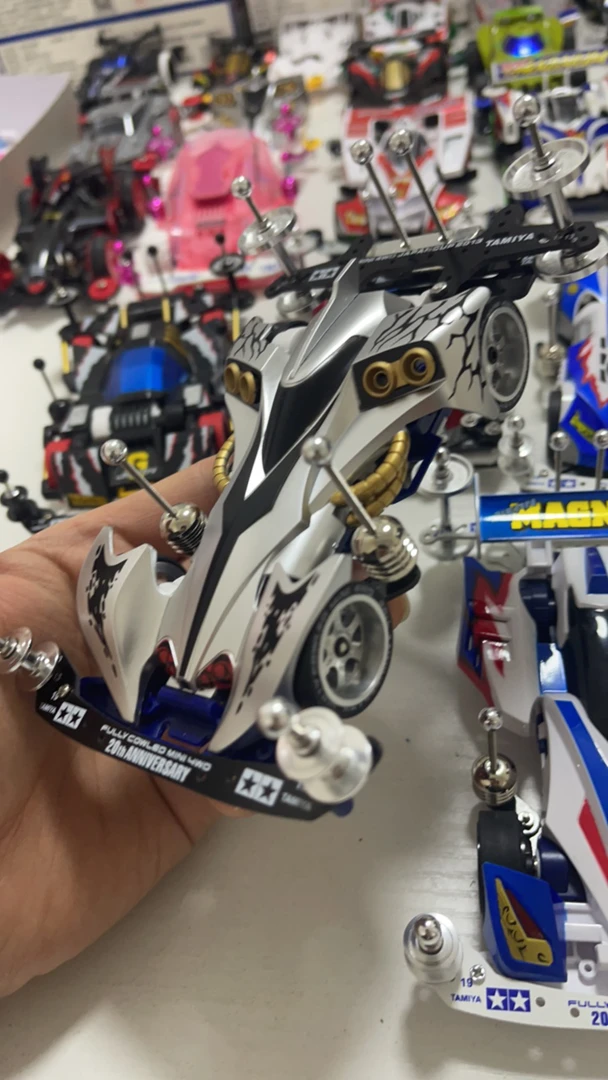 四驱车 魔鬼司令改装银色套件