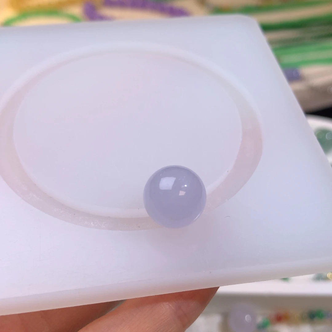 未镶嵌定制翡翠冰粉椿 11.5mm m