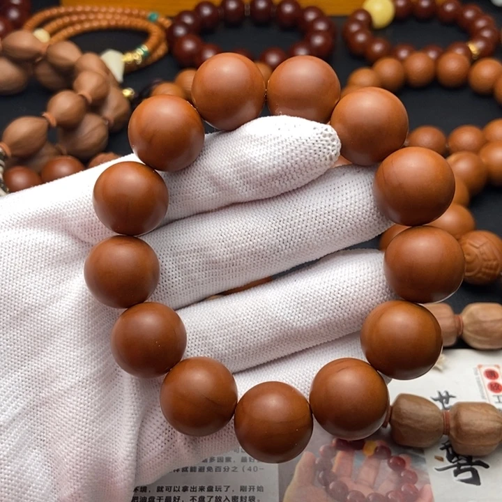 手串/手链橄榄核1.65鸡血红铁核全品不同轴