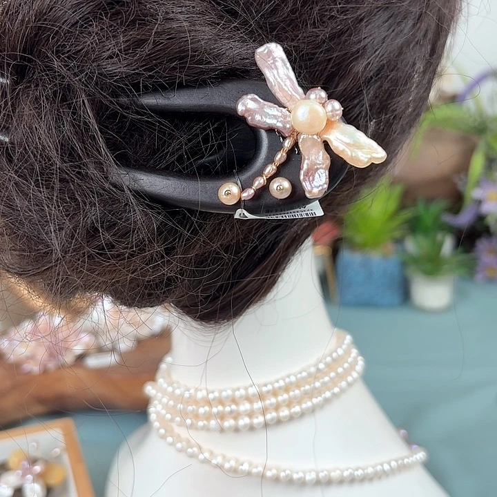 淡水珍珠未镶嵌发饰