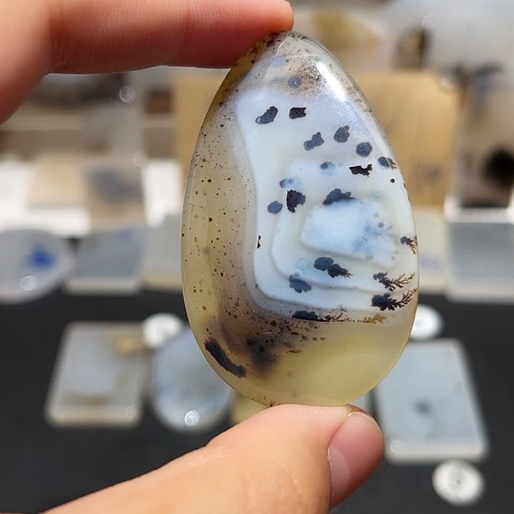 玛瑙/玉髓发饰未镶嵌