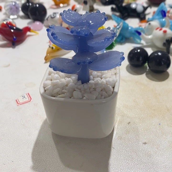 琉璃手工艺品天**姥琉璃