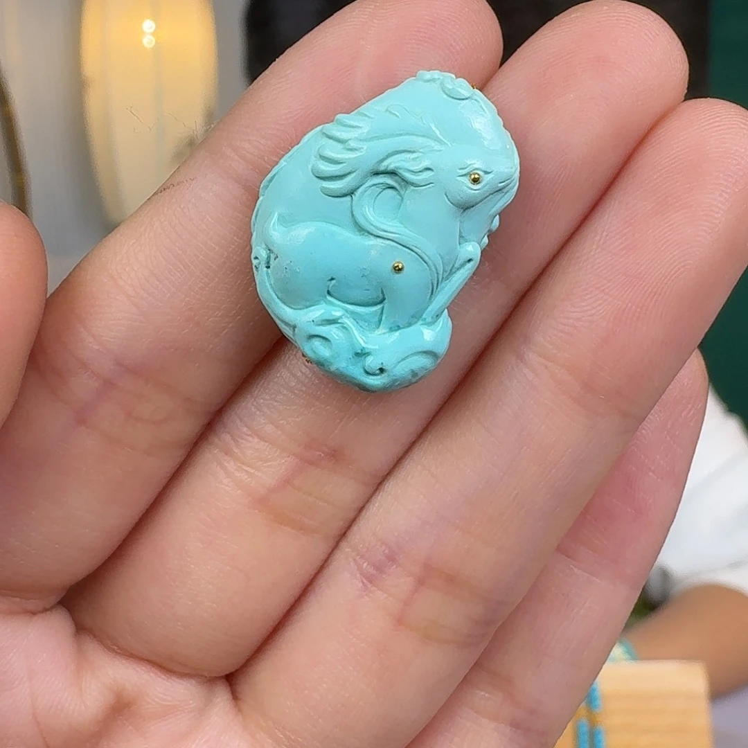 绿松石未镶嵌珠宝奇石