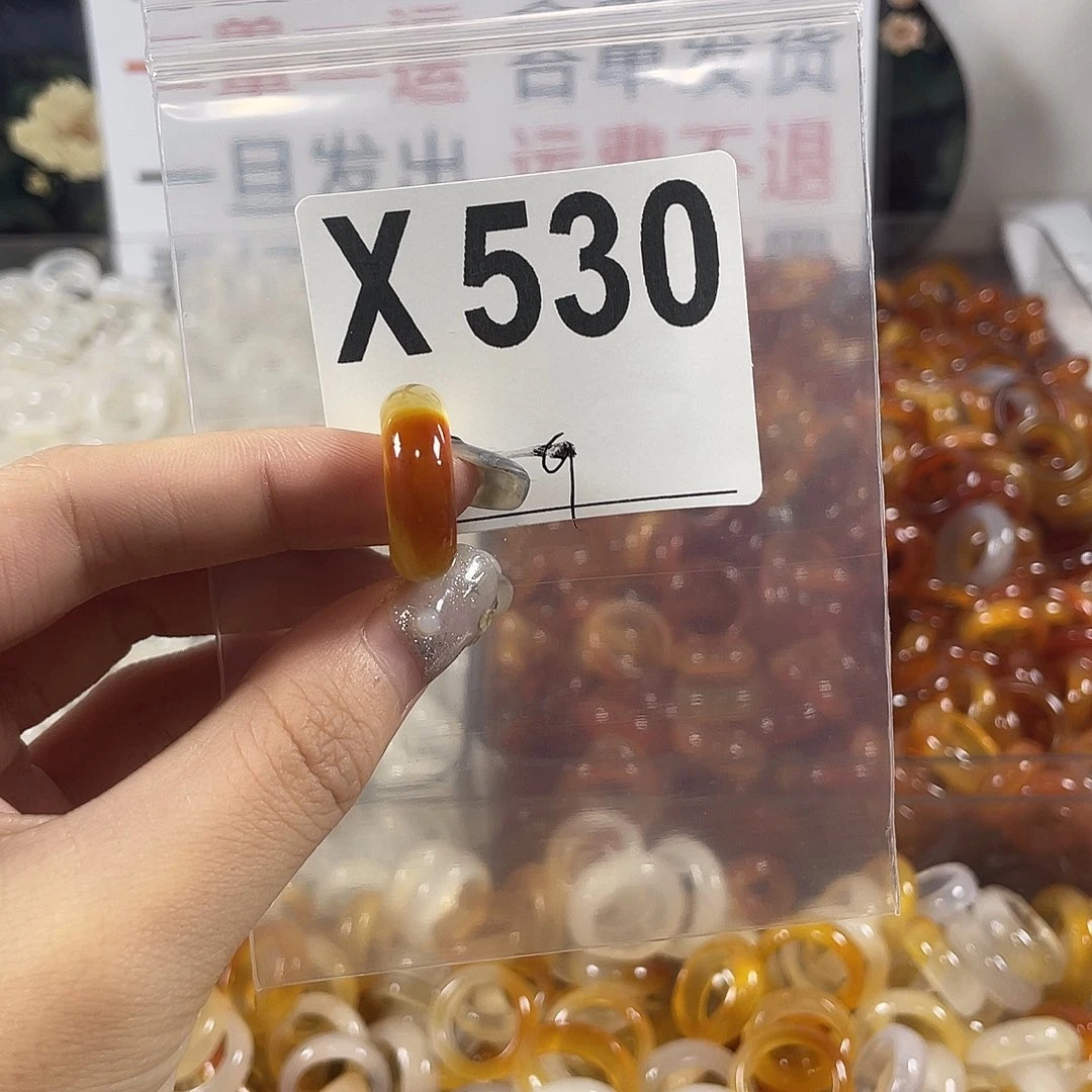 未镶嵌戒指玛瑙/玉髓530
