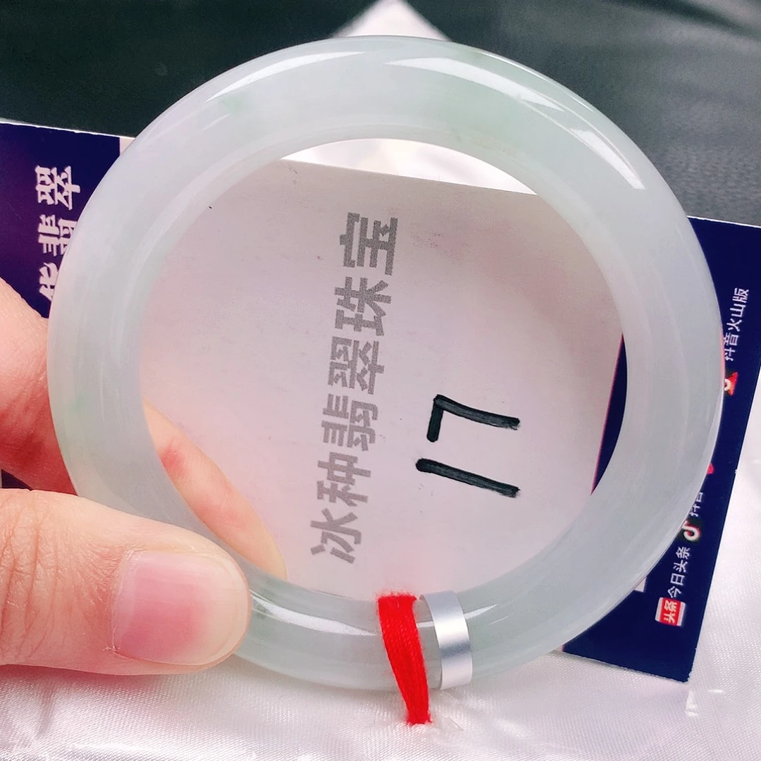翡翠未镶嵌手镯缅甸天然a货翡翠手镯