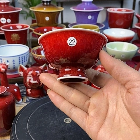 【闪购商品】景德镇名陶雅玩原矿郎红