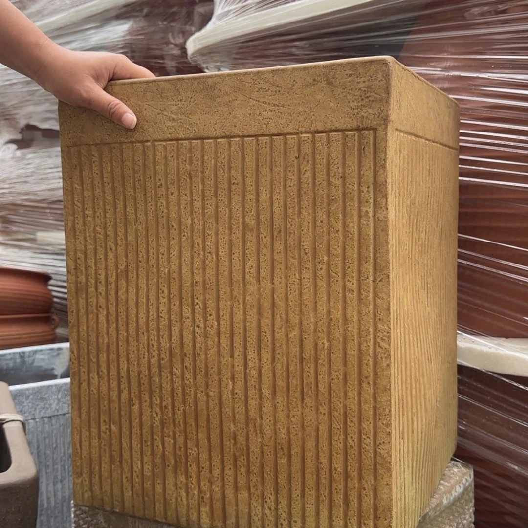 花盆紫砂口36高47宜兴粗陶粗糙正常