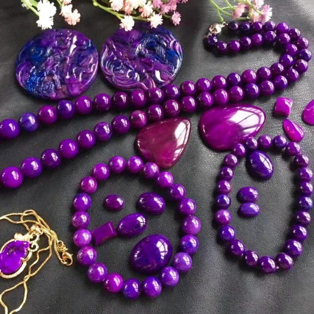 非金属珐琅项链 A199178主播推荐精美吊坠项链链子时尚紫色饰品