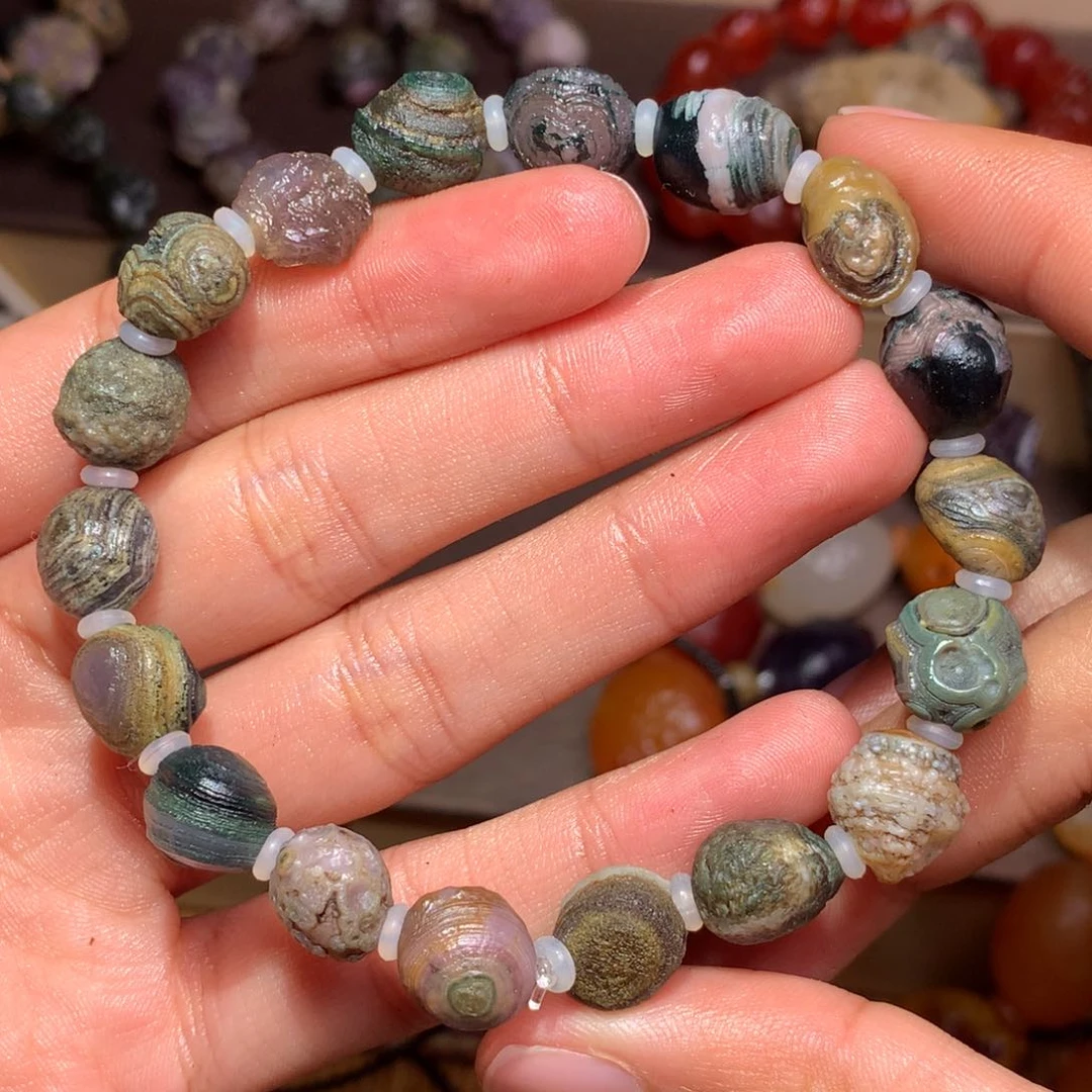 未镶嵌玛瑙/玉髓珠宝半成品