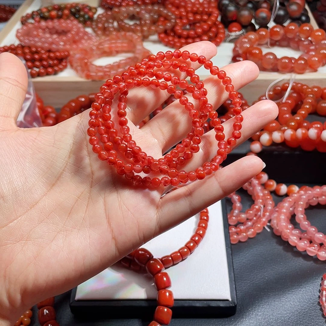 大***C手链未镶嵌南红玛瑙