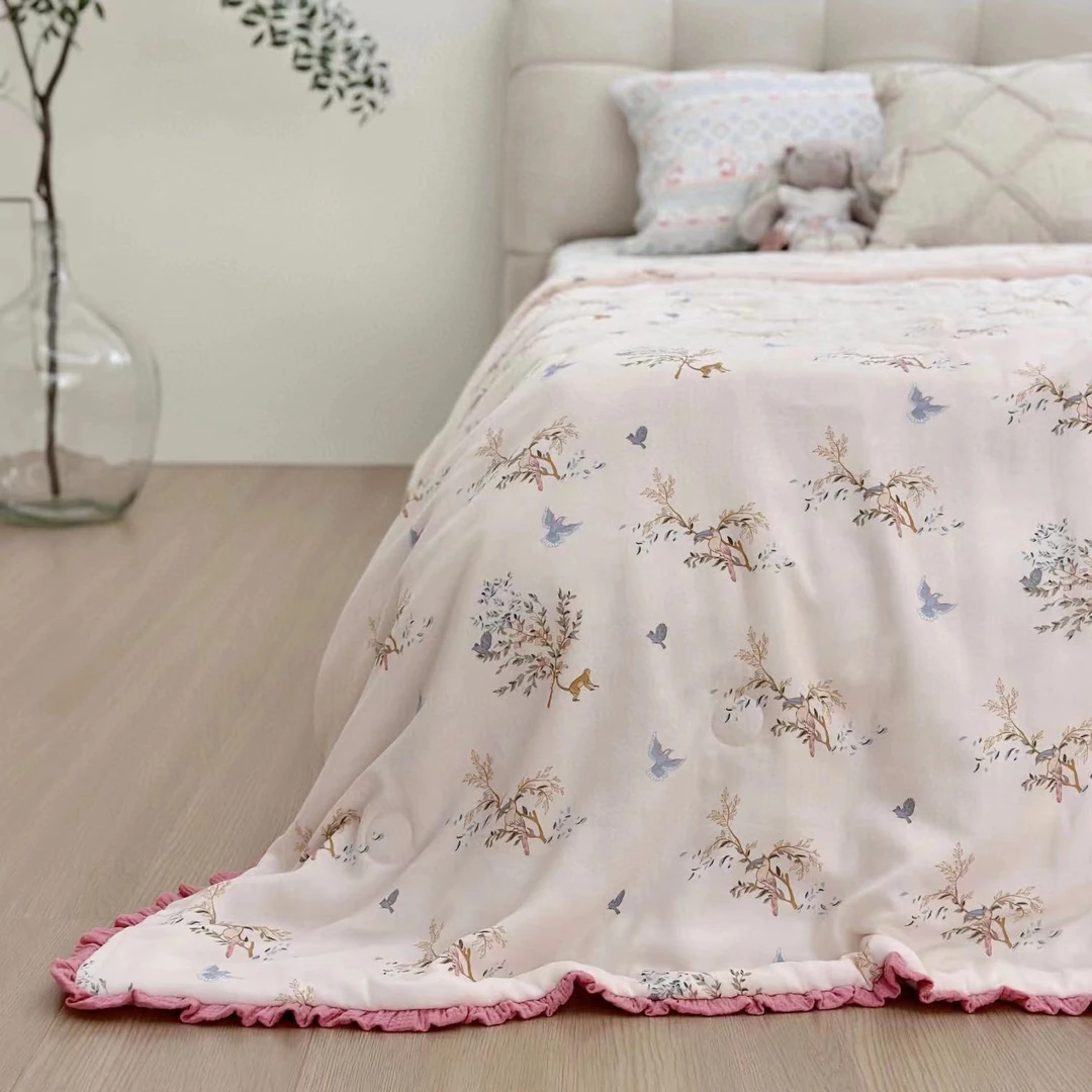 雅赞成人四季被（可机洗 针织  柔软舒适）