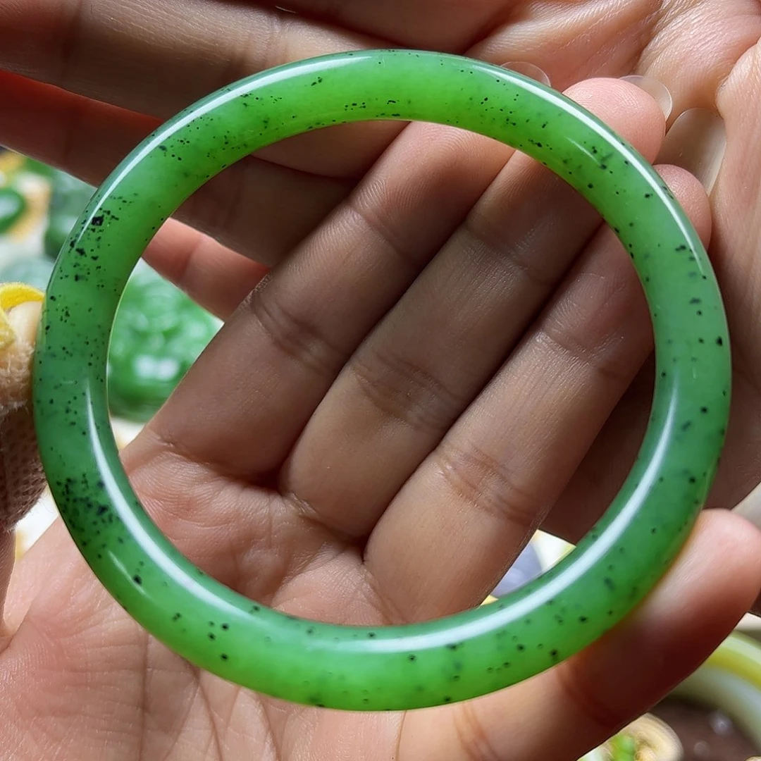 和田玉手镯58➕圈口未镶嵌