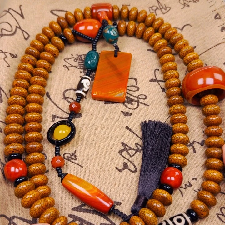 星月菩提吊坠?脖挂