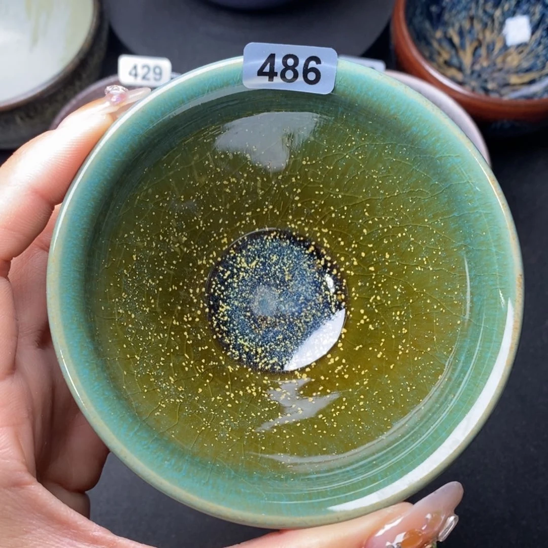 茶盏建窑建盏主人杯486