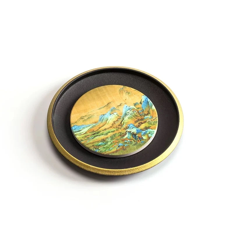 金千里江山壶承 H62