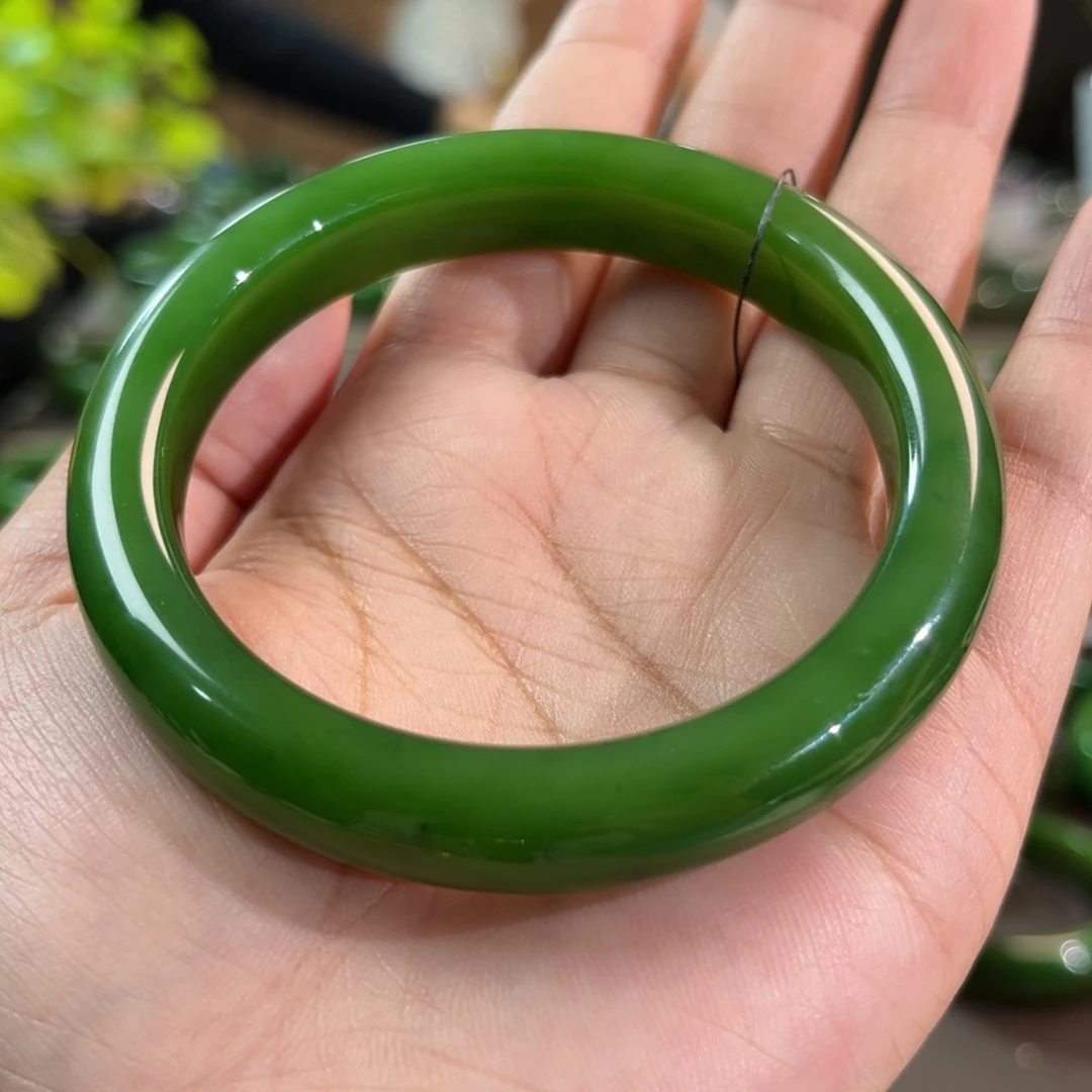 未镶嵌手镯和田玉（碧玉）5758