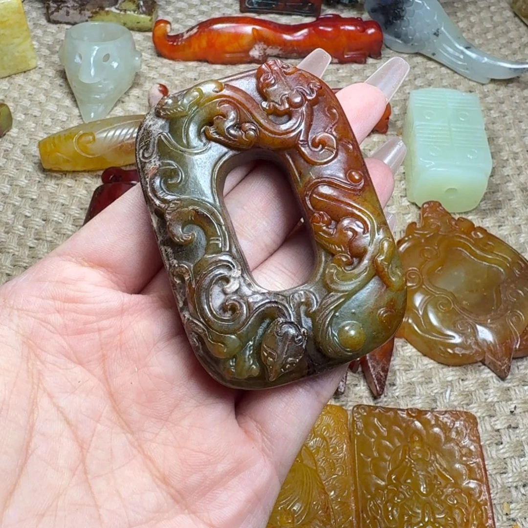 白玉菩提吊坠挂件