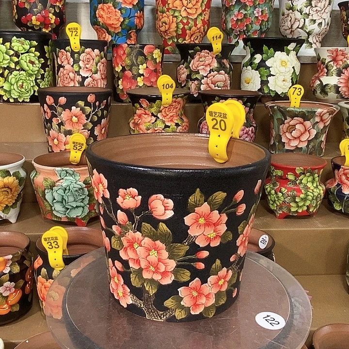 景德镇精品博采美盆15.5/14