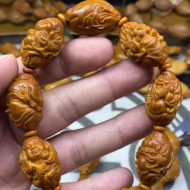 橄榄核手串/手链橄榄核雕工艺手串