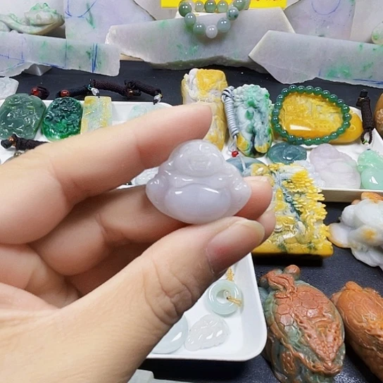 未镶嵌挂件翡翠翡翠