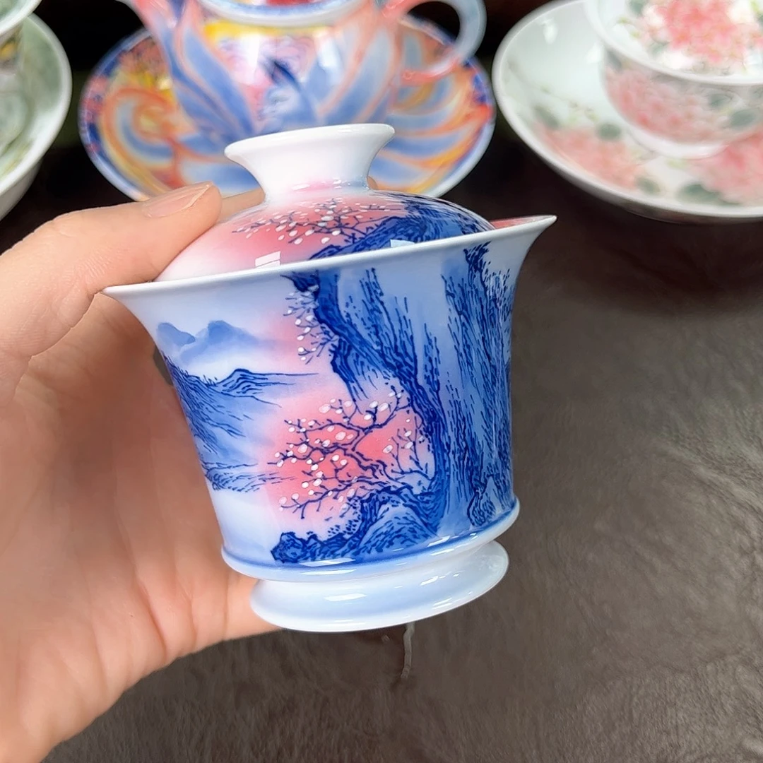 手绘高温瓷器瓷器