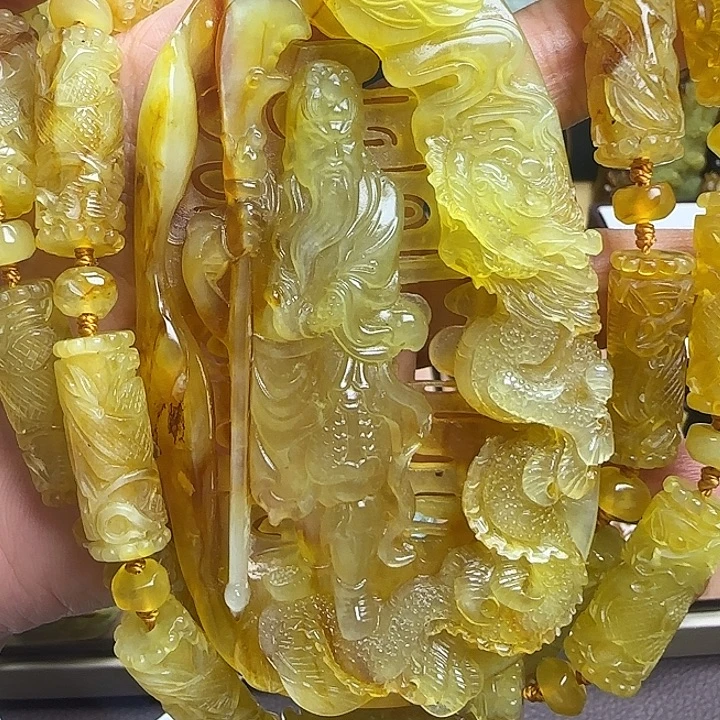 未镶嵌蛇纹石玉颈饰