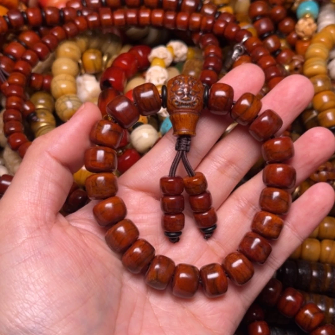 【闪购商品】手串/手链牛骨牛骨红12×9×20颗