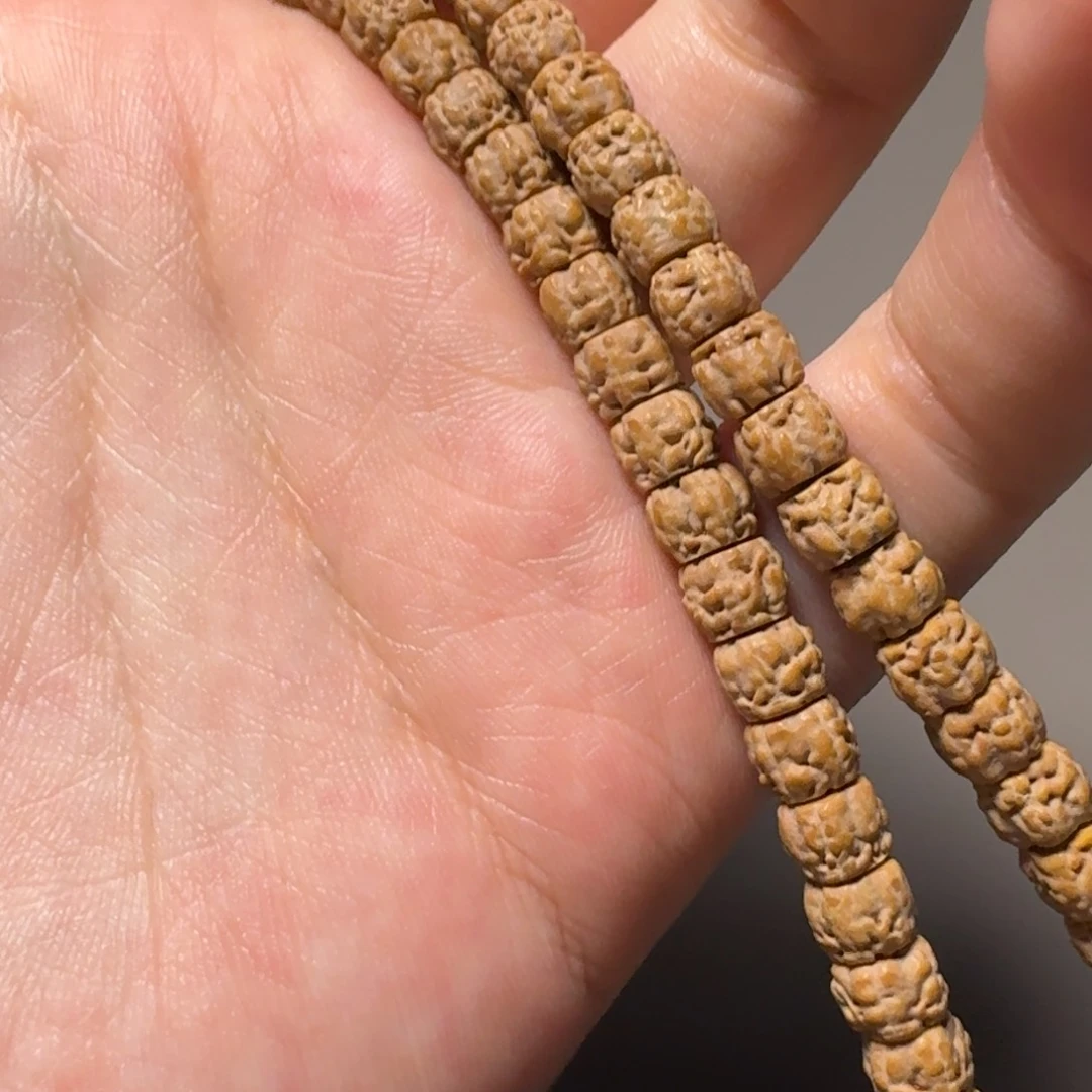 金刚菩提吊坠龙切佛手108