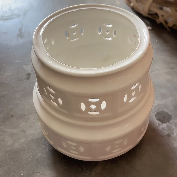 碟一大一小铜钱炉